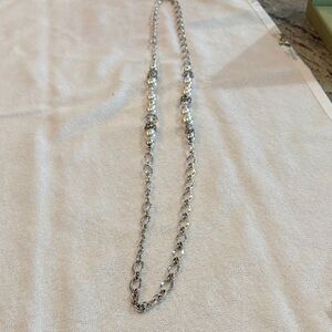 Brighton Silver and Crystal Necklace